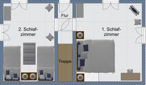 Ferienhäuser Fir Frune + Dat Ferienhus (Boyens)
